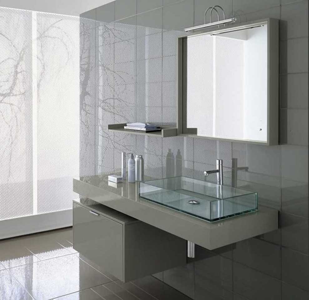 Arredo bagno vetro Roma